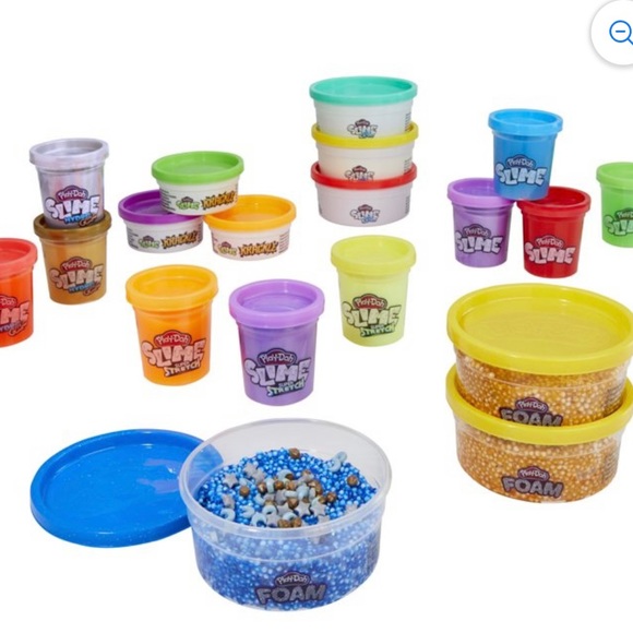 Play-Doh Slime and Foam Metallic Mix-In Mania Set Brand New - Picture 5 of 7